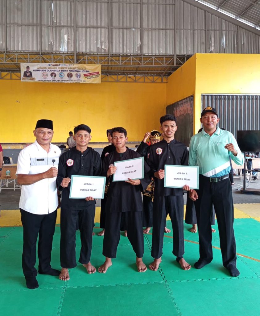 Juara 2 dalam gelaran o2sn kota kediri